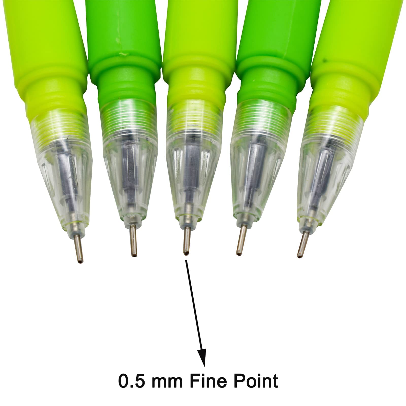 Amazon | Maydahui かわいい 四つ葉のクローバー ボールペン 12本